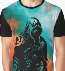 Magic Planeswalker Profile - Jace Beleren - Abstract Graphic T-Shirt