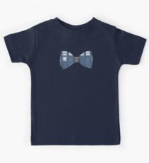 "Bow Ties ARE Cool." - Dr. Who (Bow tie image only) Kids Tee