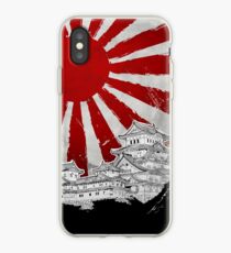 Japanischer Palast und Sonne iPhone-Hülle & Cover