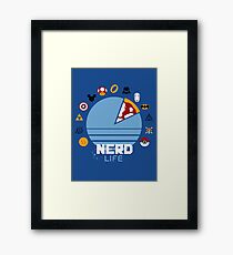 Nerd Life Framed Print
