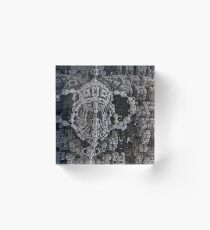 Mandelbulb Acrylic Block