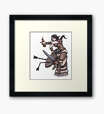 Dovahkiin Sofia Framed Print