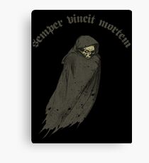Death Always Wins Canvas Print