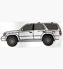 4runner Dritte Generation (N180; 1995-2002) Poster