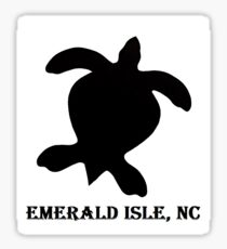 Sea turtle ( Emerald Isle, NC) Sticker