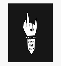 PUNX NOT DEAD Photographic Print