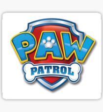 Paw Logo Sticker