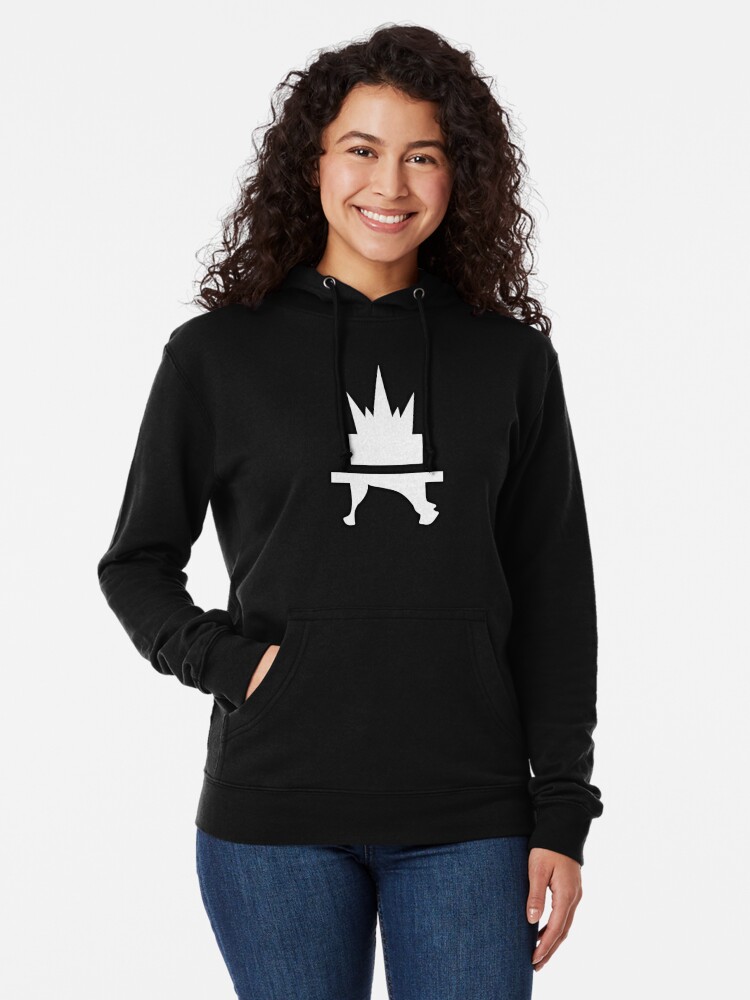 Alternate view of Crazyblox Logo Lightweight Hoodie