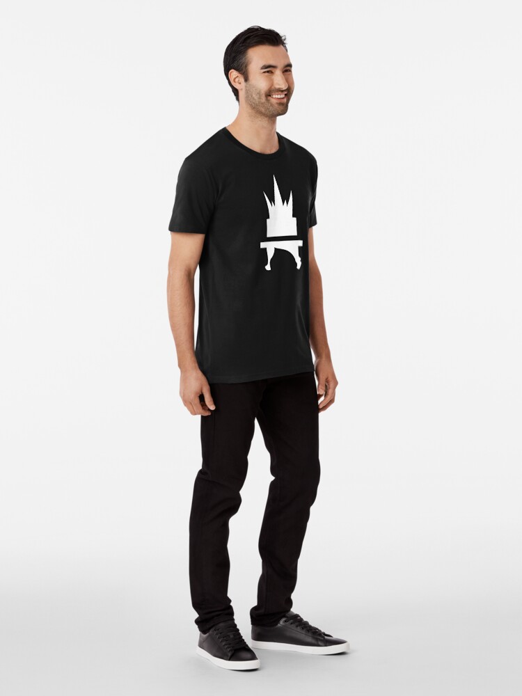 Alternate view of Crazyblox Logo Premium T-Shirt