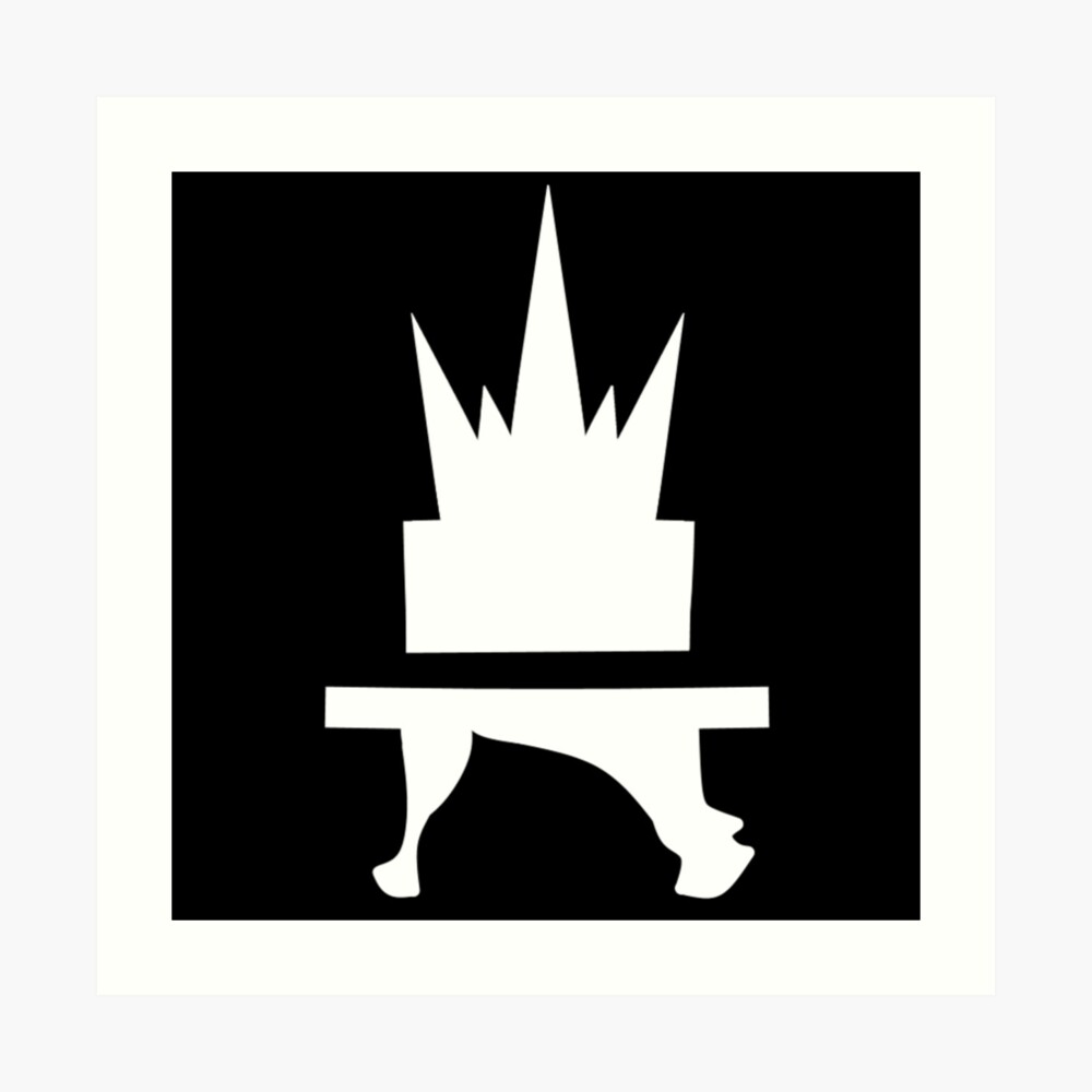 Crazyblox Logo Art Print
