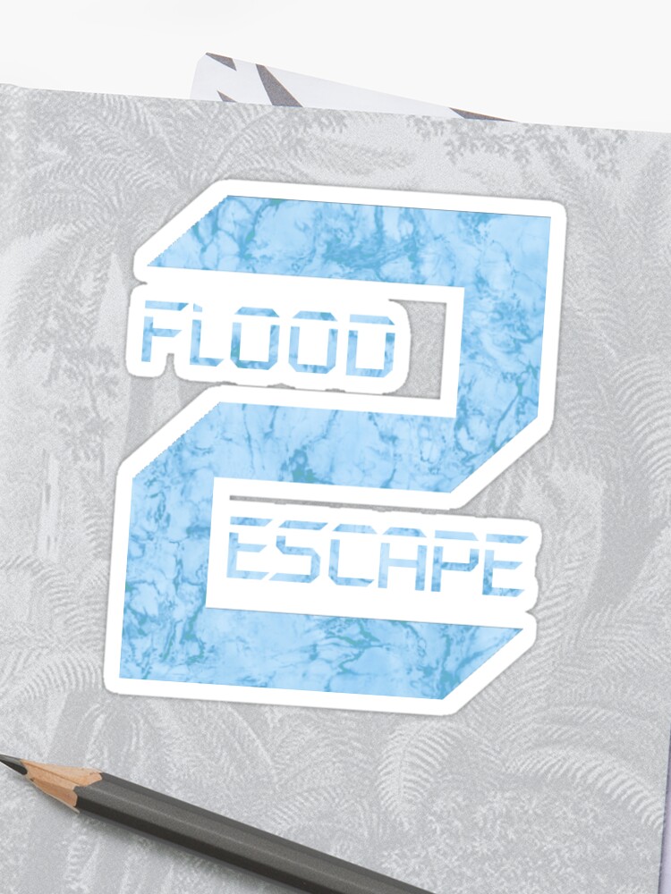 Flood Escape 2 Icon Sticker - roblox flood escape 2 skins