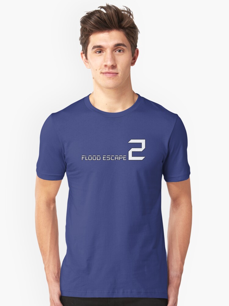 Flood Escape 2 Logo T Shirt By Crazyblox Redbubble
