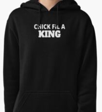 Chick fil a king Pullover Hoodie