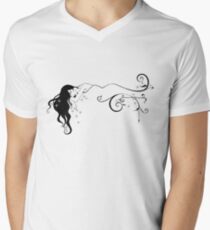 Lady Men's V-Neck T-Shirt