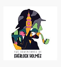 Sherlock Holmes Photographic Print