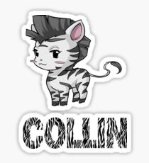 Zebra Collin Sticker