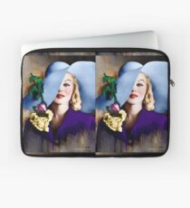 Marilyn Monroe colorized from a photo by Carl Perutz 1958 Laptop Sleeve