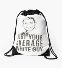 Average White Guy Drawstring Bag