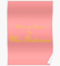 Written and directed by Wes Anderson Poster