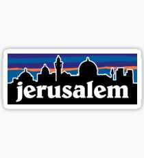 Jerusalem - Sunset Sticker