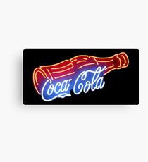 Coca-Cola Light Bottle Canvas Print