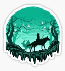 Deep Forest Sticker