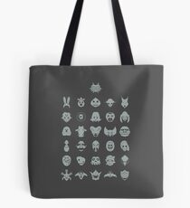 Mask Collection Tote Bag