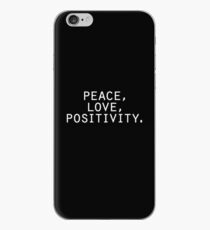 Vinilo o funda para iPhone Paz, Amor, Positividad. Lógica # 2