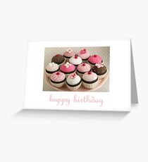 chocolate cakes Greeting Card