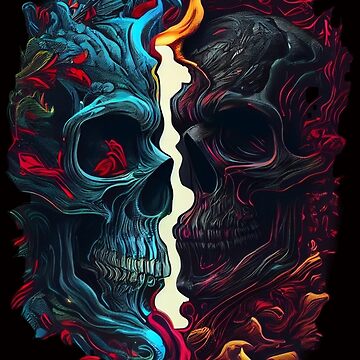 Artwork thumbnail, Spooky Skull by marketer890