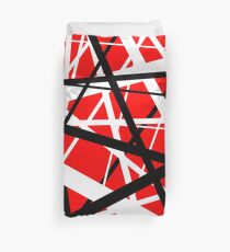 Frankenstein Pattern (Red) Duvet Cover