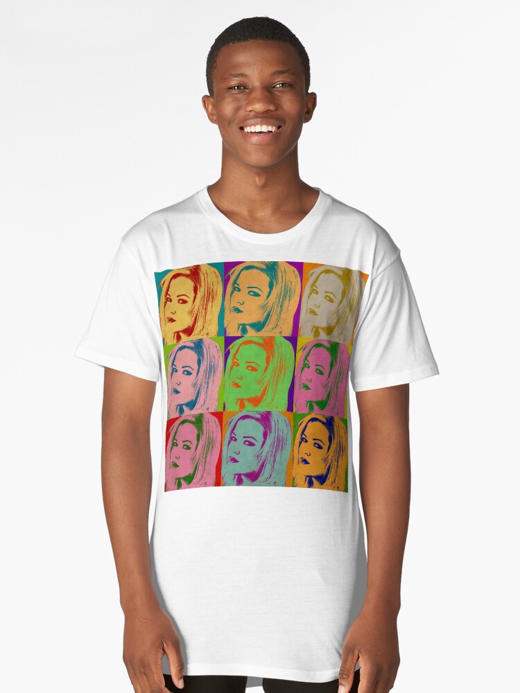 Alexis Texas Long T Shirt Front Alexis Texas Long T Shirt Front