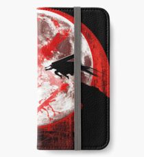 Loups de lune de sang et loup Étui portefeuille/coque/skin iPhone