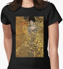 Gustav Klimt, Adele Bloch-Bauer Women's Fitted T-Shirt
