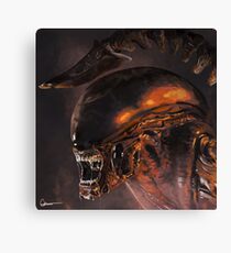 Alien xenomorph Canvas Print