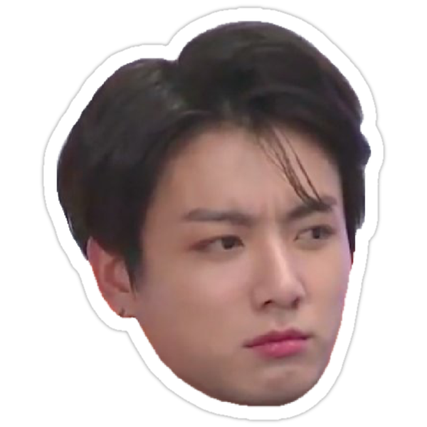 BTS  JUNGKOOK TIRED MEME  Stickers by lyshoseok Redbubble