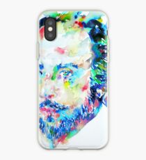 WILLIAM SHAKESPEARE - watercolor portrait iPhone Case