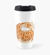 Schlafende Baby Giraffe Thermobecher