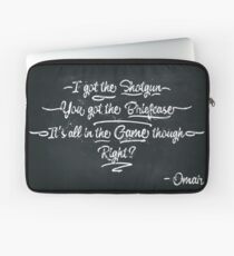 It's All In The Game Though Laptop Sleeve