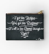 It's All In The Game Though Studio Pouch