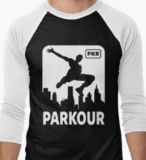 PARKOUR - FREERUNNING - TRACEUR Men's Baseball ¾ T-Shirt