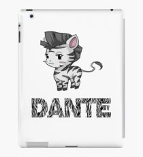 Zebra Dante iPad Case/Skin