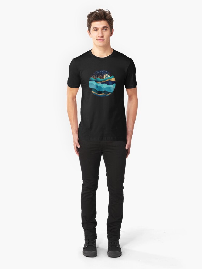Alternate view of Indigo Desert Night Slim Fit T-Shirt
