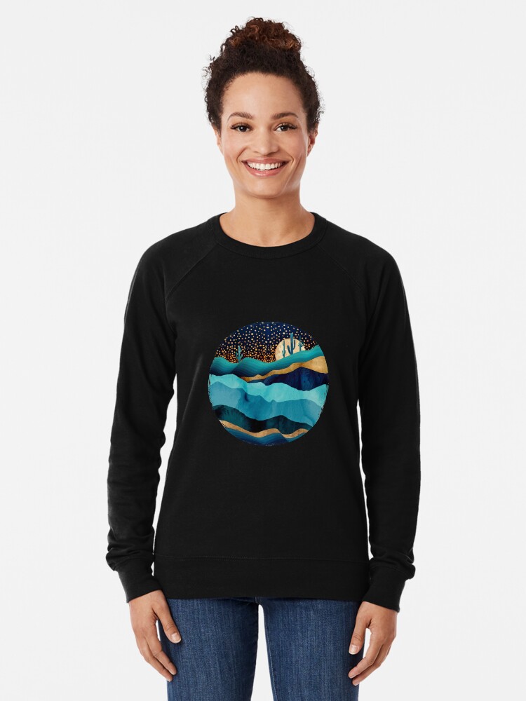 Alternate view of Indigo Desert Night Lightweight Sweatshirt