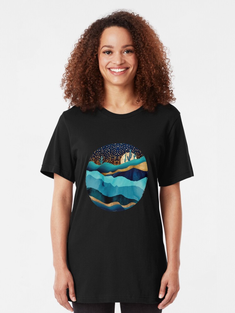 Alternate view of Indigo Desert Night Slim Fit T-Shirt