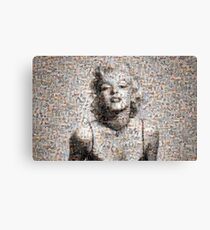 Marilyn Mosaic Art Canvas Print