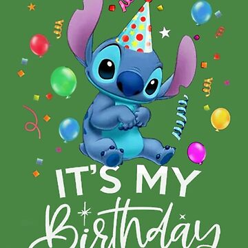 Cute Stitch Magnet for a Happy Birthday Celebration!