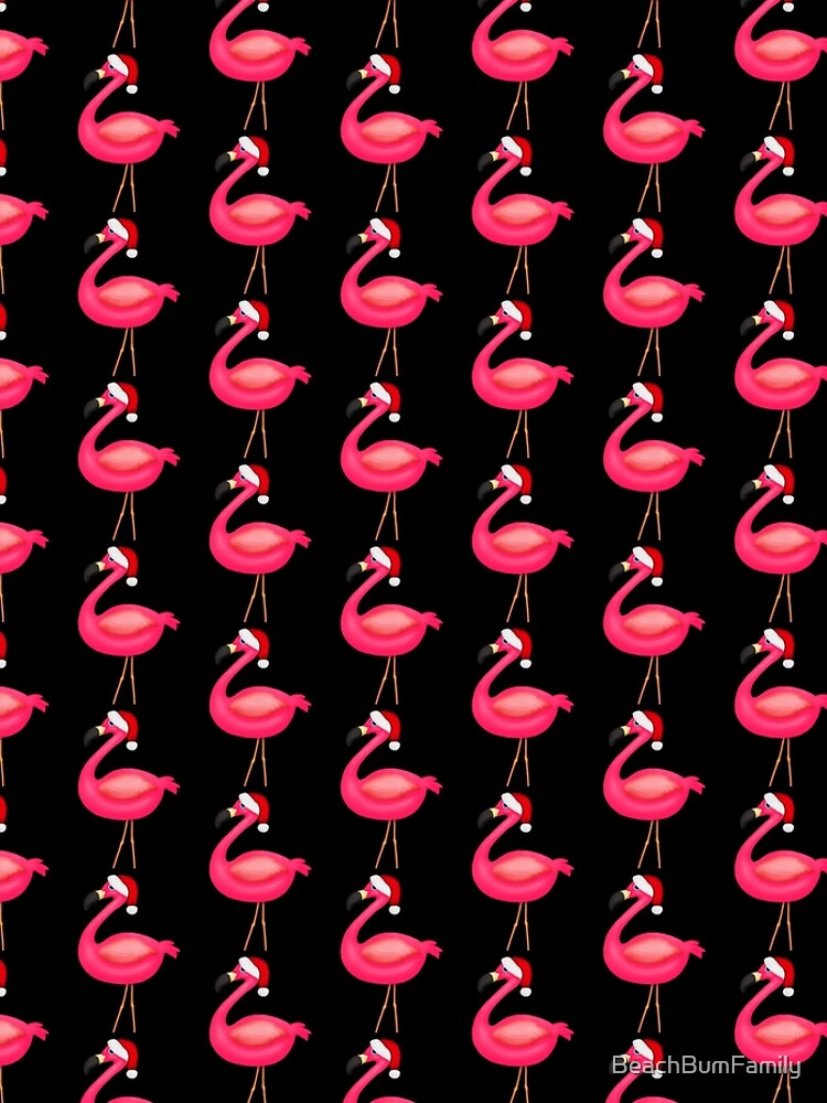 Pink Flamingo Christmas by BeachBumFamily