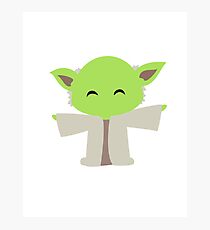 Yoda Photographic Print