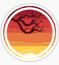 Sunset tree Sticker